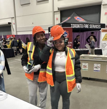 Two students attending Dreamer Day