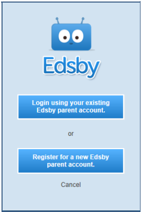 Edsby Account Selection